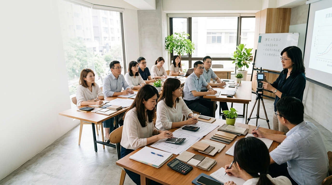 綠裝修課程檢定考試